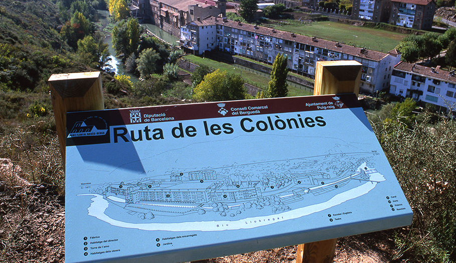 1 de Juny. Ruta per les Colonies Tèxtils del Llobregat.